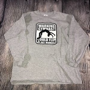 Gymnast Long Sleeved T Shirt Youth XL